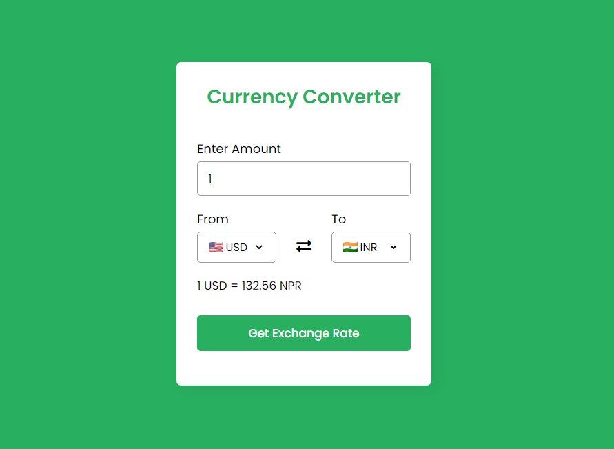 Currency Converter Project